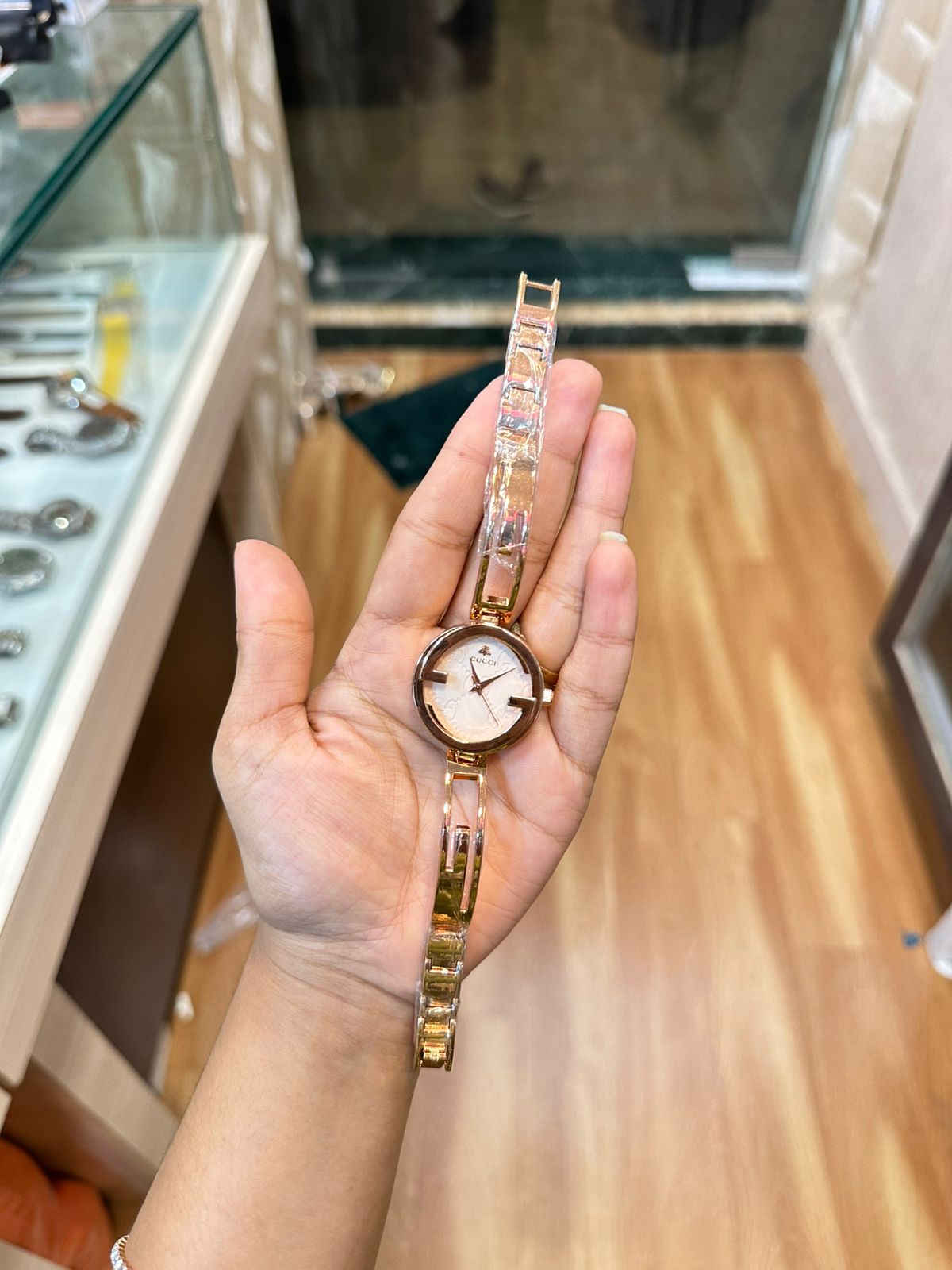 Gold Women Watch