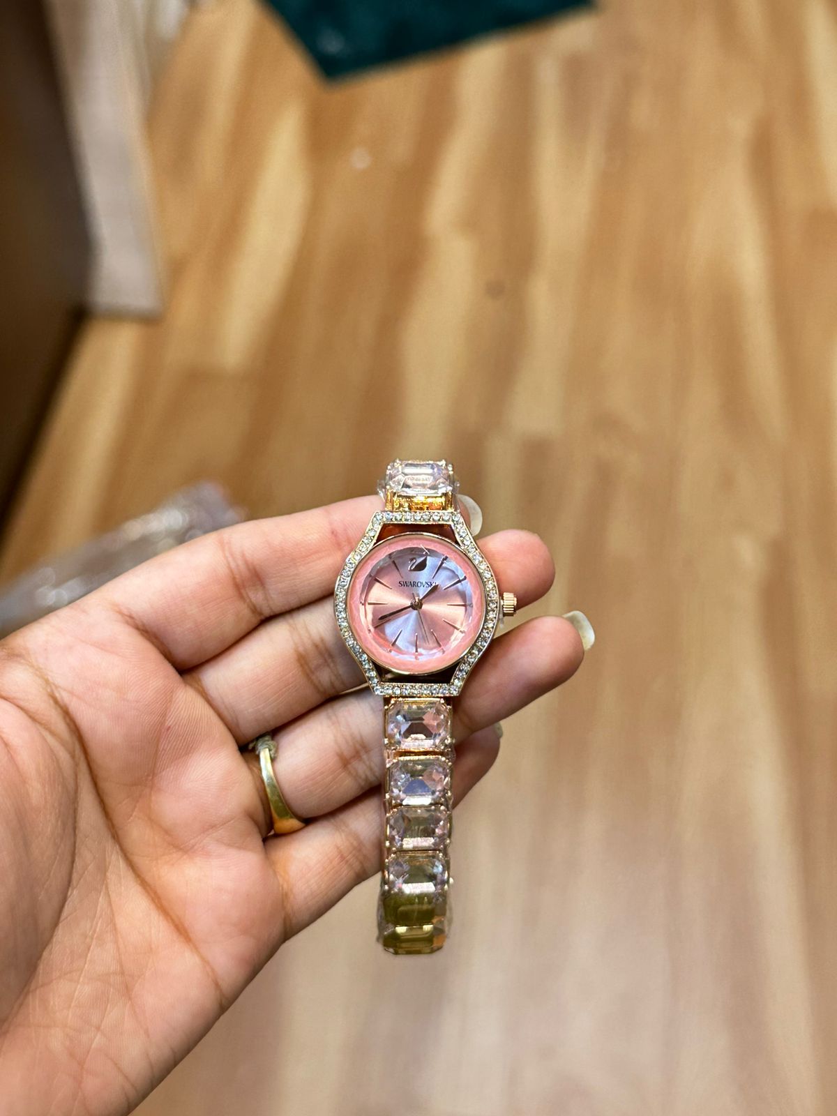 Pink Dimond Watch