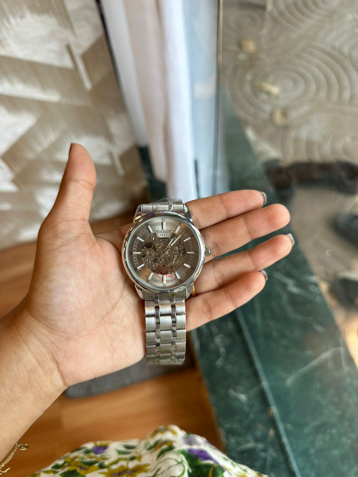 Gold Belt Watch