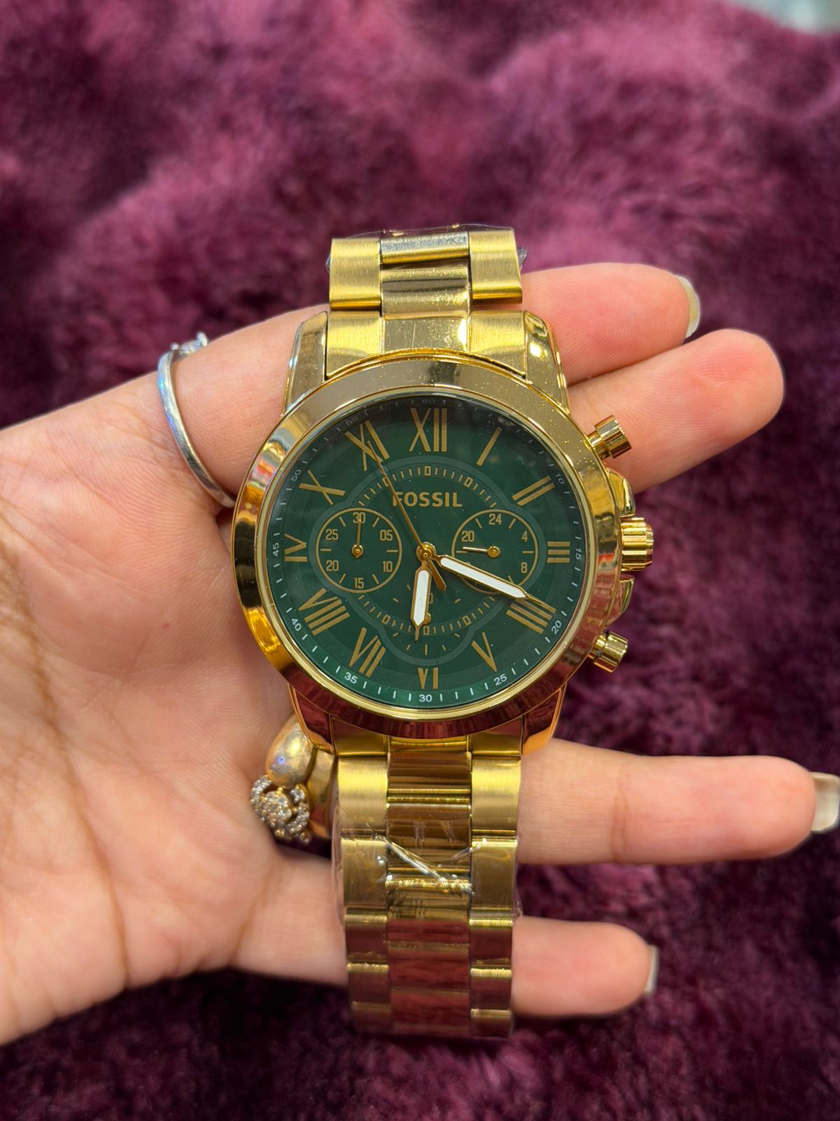 Roman Gold Watch