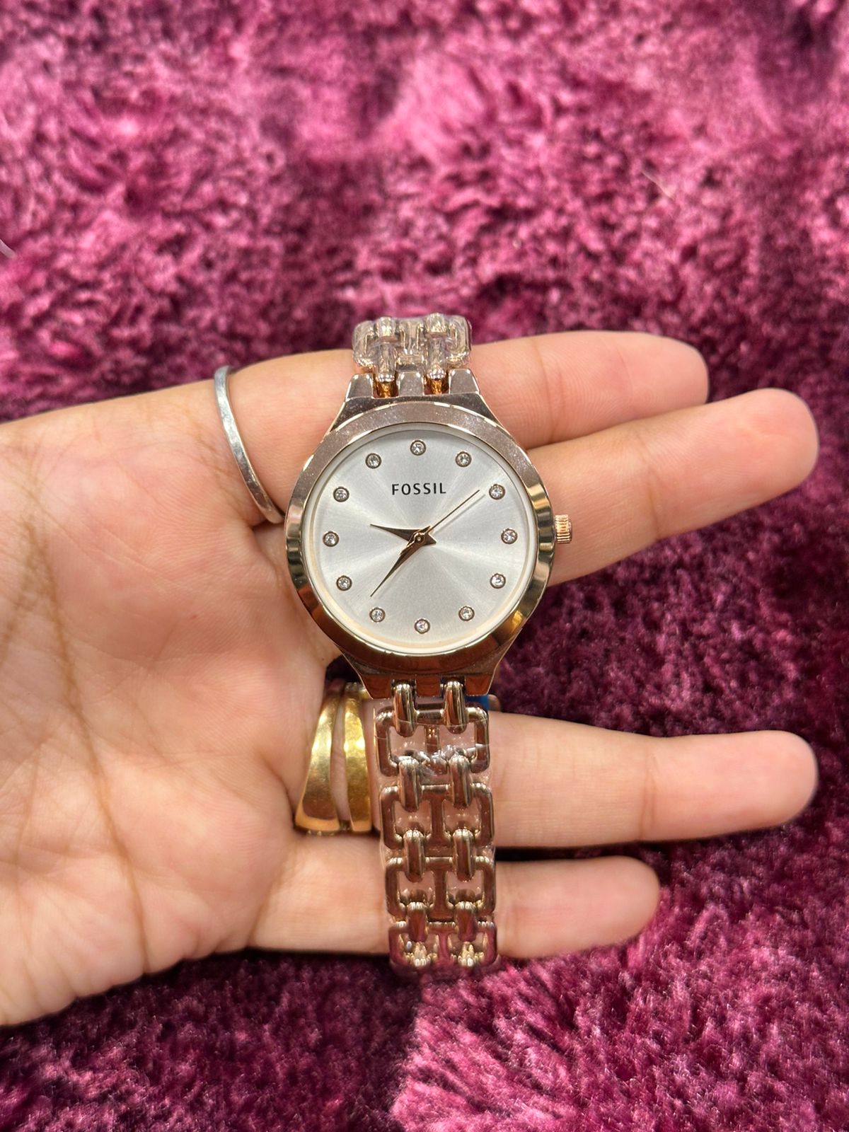 Gold Diamond Watch
