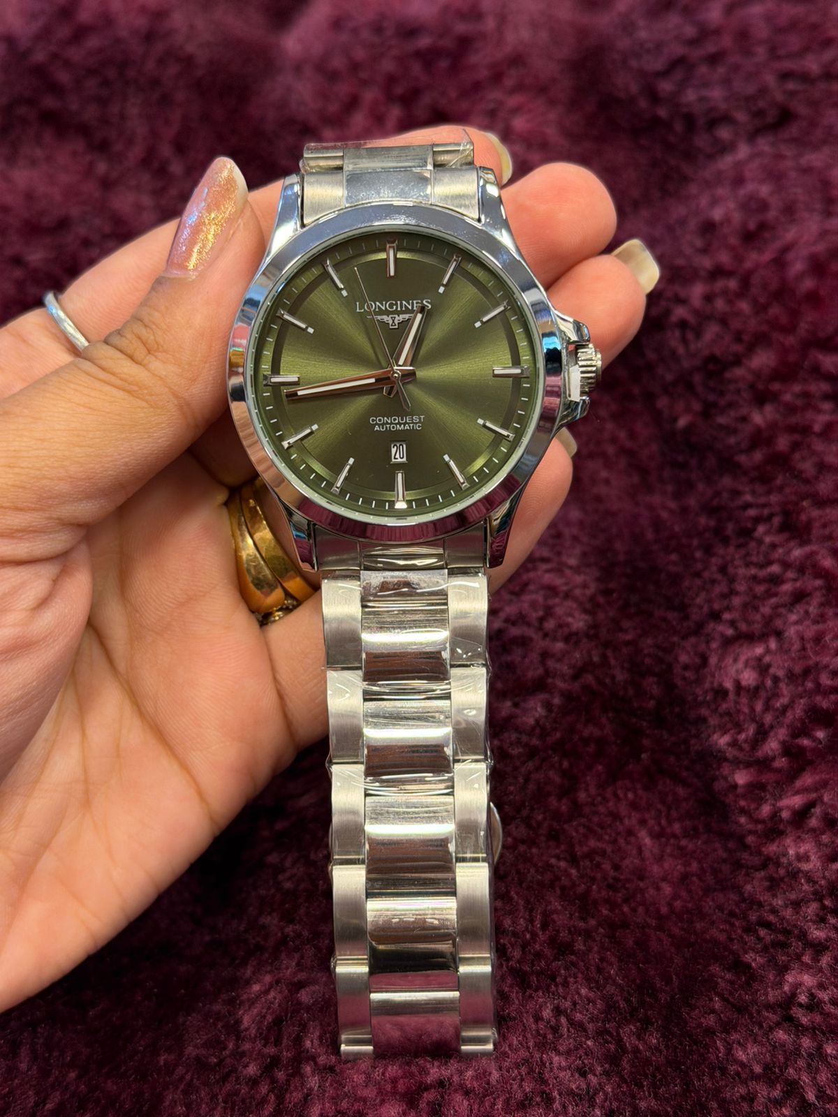 Automatic Green Watch